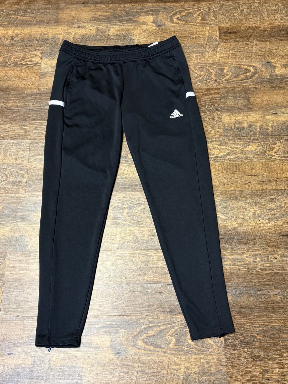 Adidas Team 19 Track Pants Women’s Medium Aeroready Training Soccer Black Zip